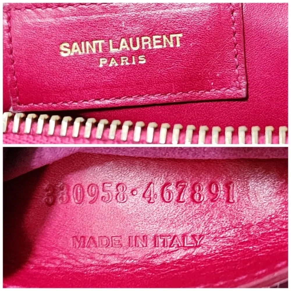 Saint Laurent Pink Mini Duffel Bag - Picture 5 of 14